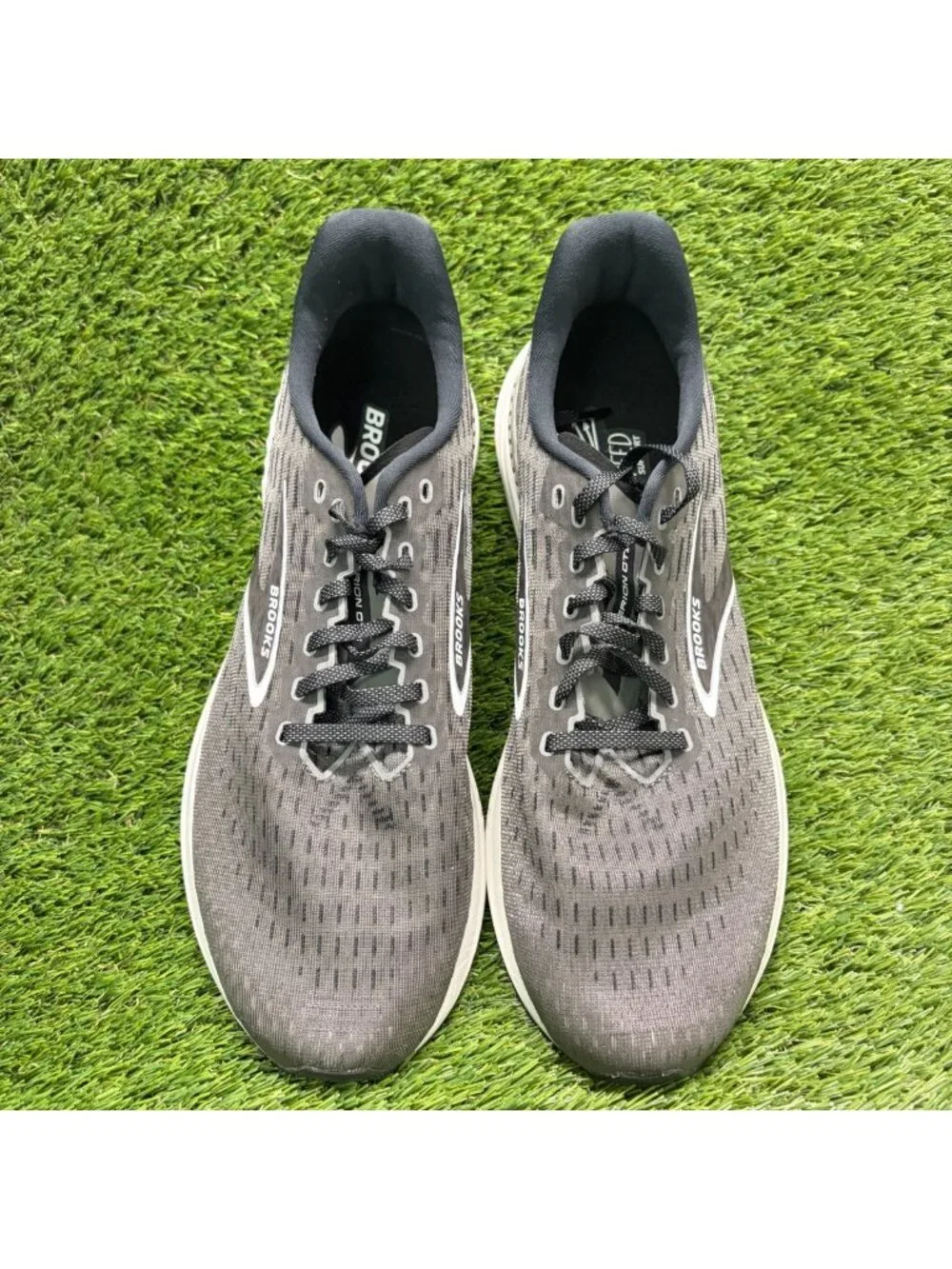 Brooks Hyperion GTS Mens Size 13 Black White Athletic Running Shoes Sneakers